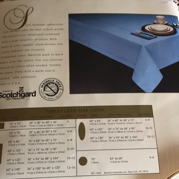 Tablecloth - Picture 2 of 2